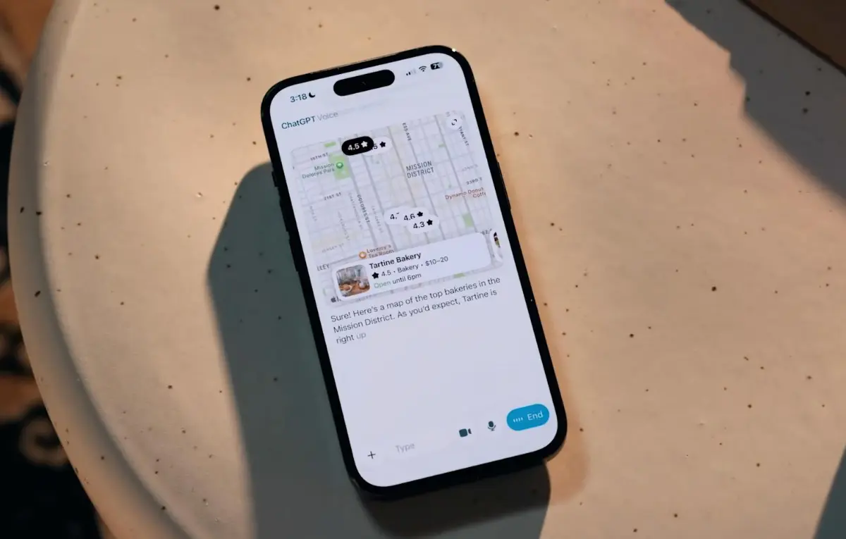 ChatGPT يحوّل المحادثات الصوتية إلى تجربة بصرية متكاملة عبر تحديث جديد