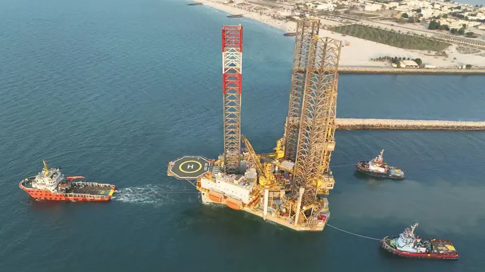 تصنيع أول منصة حفر بحرية في السعودية يواصل التقدم (صور) - الطاقة