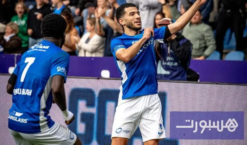 الواحدي يتوج بجائزة أحسن لاعب عربي ببلجيكا والخنوس الأفضل خارج الدوري البلجيكي