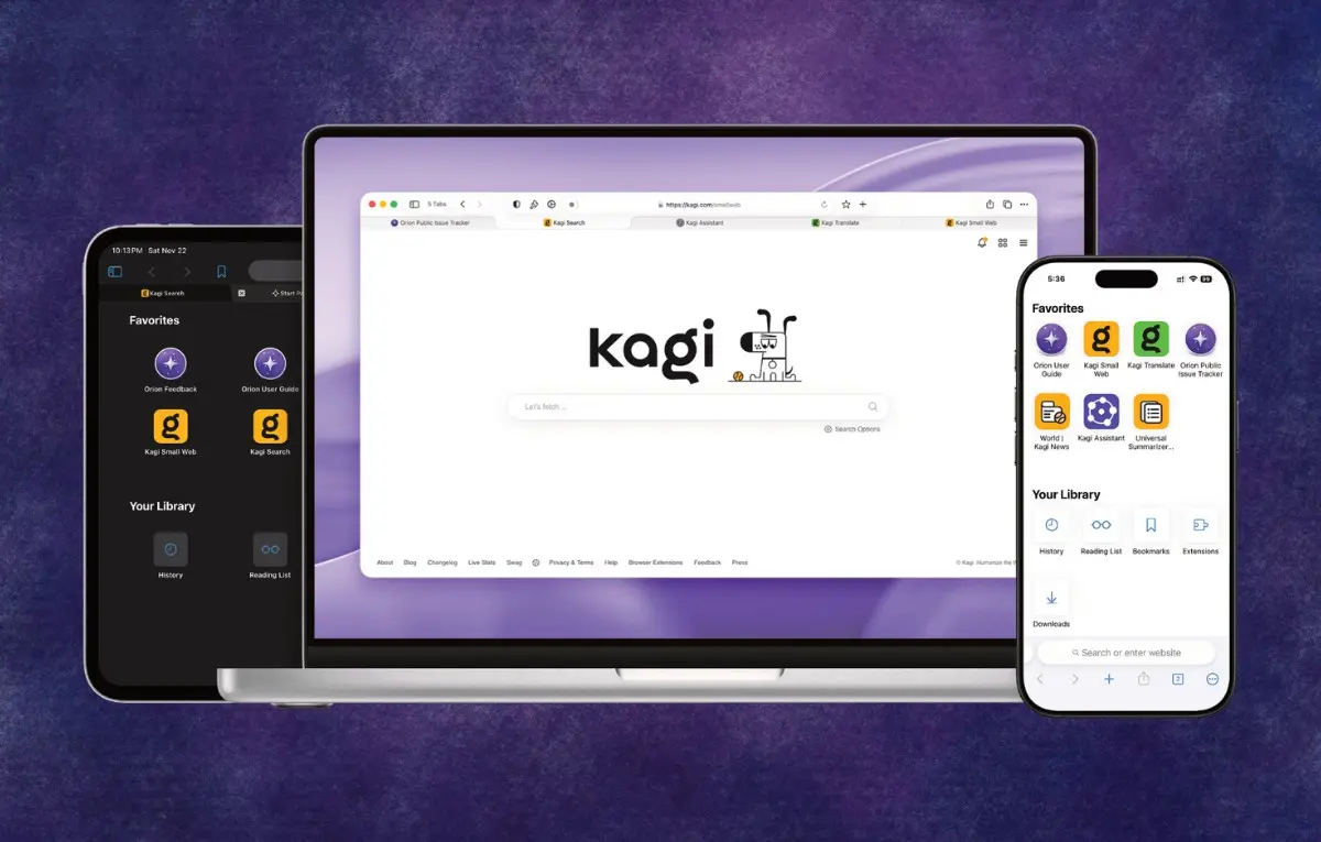 إطلاق متصفح Orion لحواسيب ماك.. متصفح جديد يراهن على السرعة والخصوصية