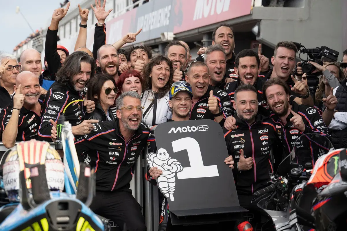 How Aprilia believes it &ldquo;overreached our target&rdquo; in 2025 MotoGP season