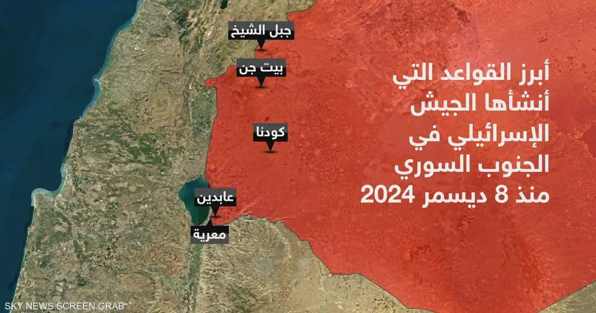 إسرائيل تتشبث بجبل الشيخ.. وسوريا أمام تحديات سيادية معقدة