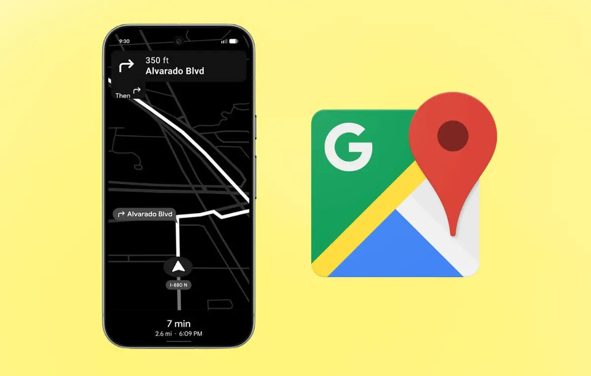 جوجل تبدأ إطلاق وضع توفير الطاقة في تطبيق الخرائط