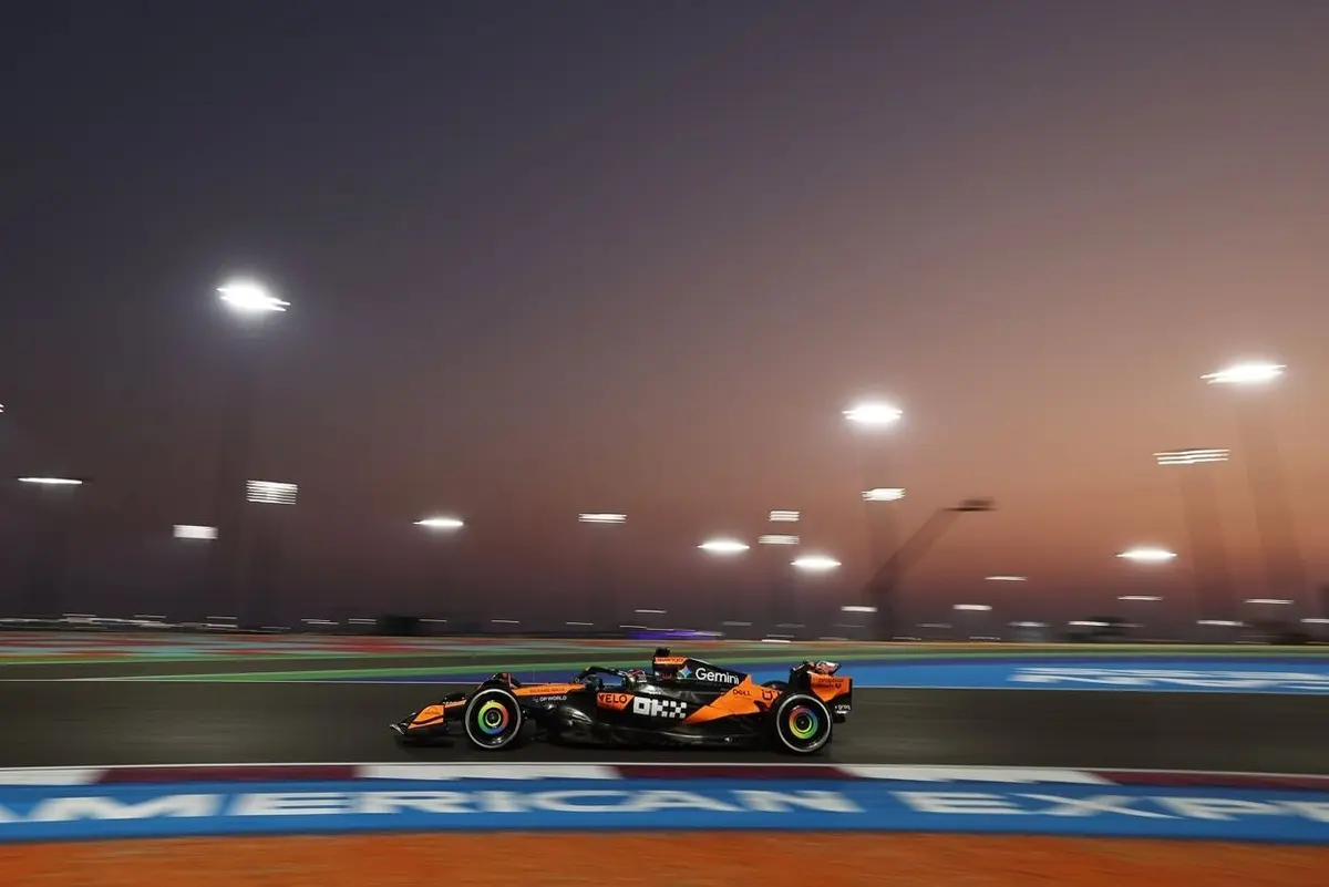 F1 Qatar GP: Oscar Piastri leads Lando Norris in sole Losail practice