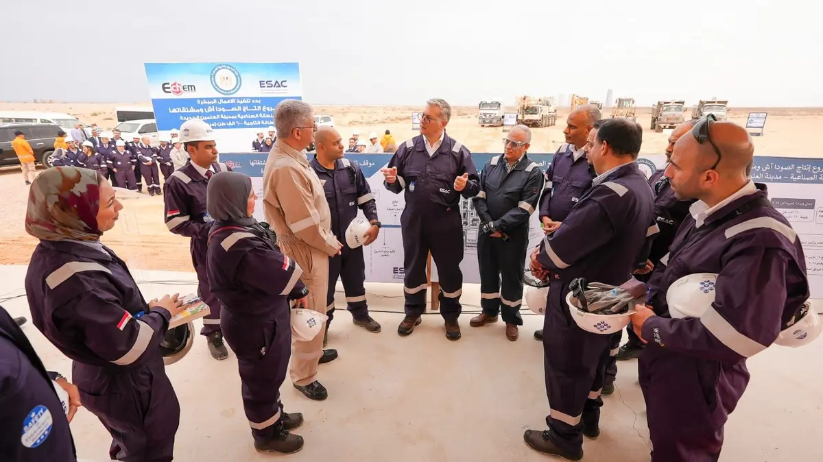 مصر تطلق أعمال تنفيذ وبناء مشروع بتروكيماويات جديد - الطاقة