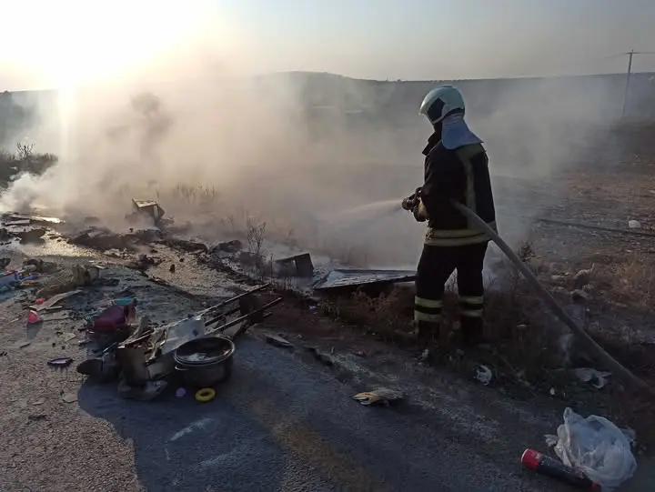 12 حريقاً في سوريا خلال يوم واحد.. وإصابات بينها أطفال