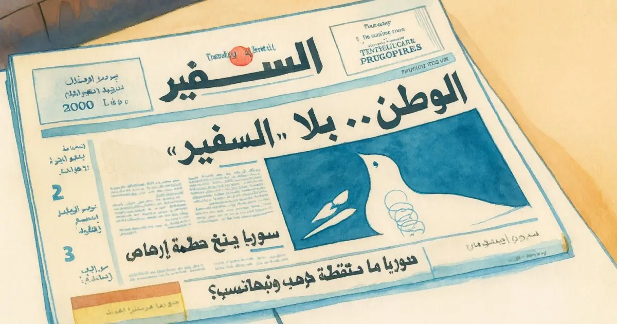 “شو بيبقى من السفير؟”.. حكاية جريدة الرجل والرجل الجريدة