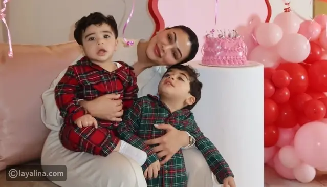 عيد ميلاد مبكر بروح الكريسماس: تفاصيل احتفال شوق الهادي في منزلها