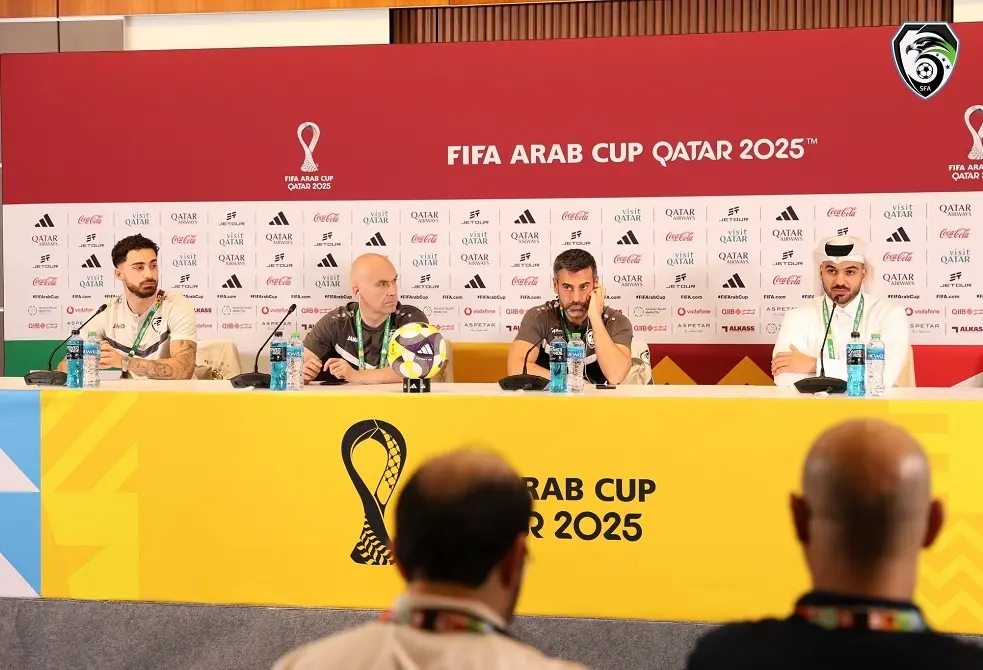 تصريحات مدرب سوريا قبل المباراة الهامة ضد منتخب قطر "الجريح"