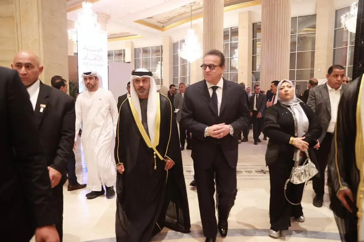 ووزير الصحة يشهد احتفال العيد الوطني الـ54 لدولة الإمارات