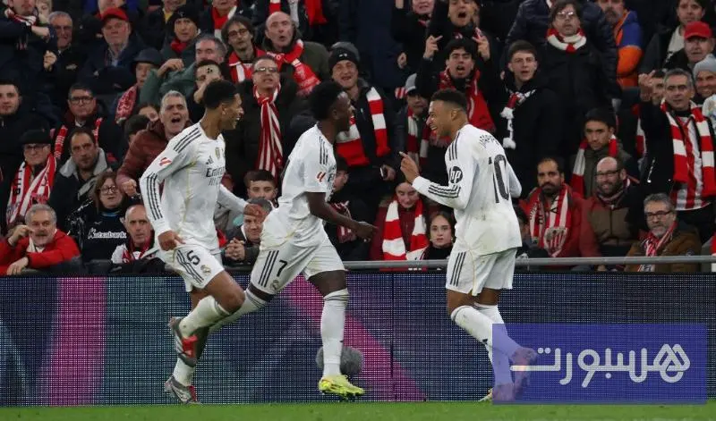 مبابي يعيد ريال مدريد لطريق الانتصارات بفوز كبير في معقل بلباو ب"الليغا"