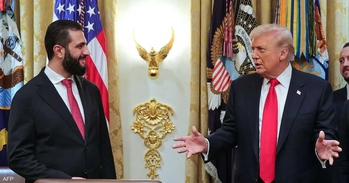 ترامب: مهمة الرئيس السوري ليست سهلة.. ولدي ثقة به