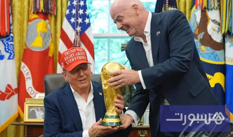 ترامب حاضر في قرعة مونديال 2026