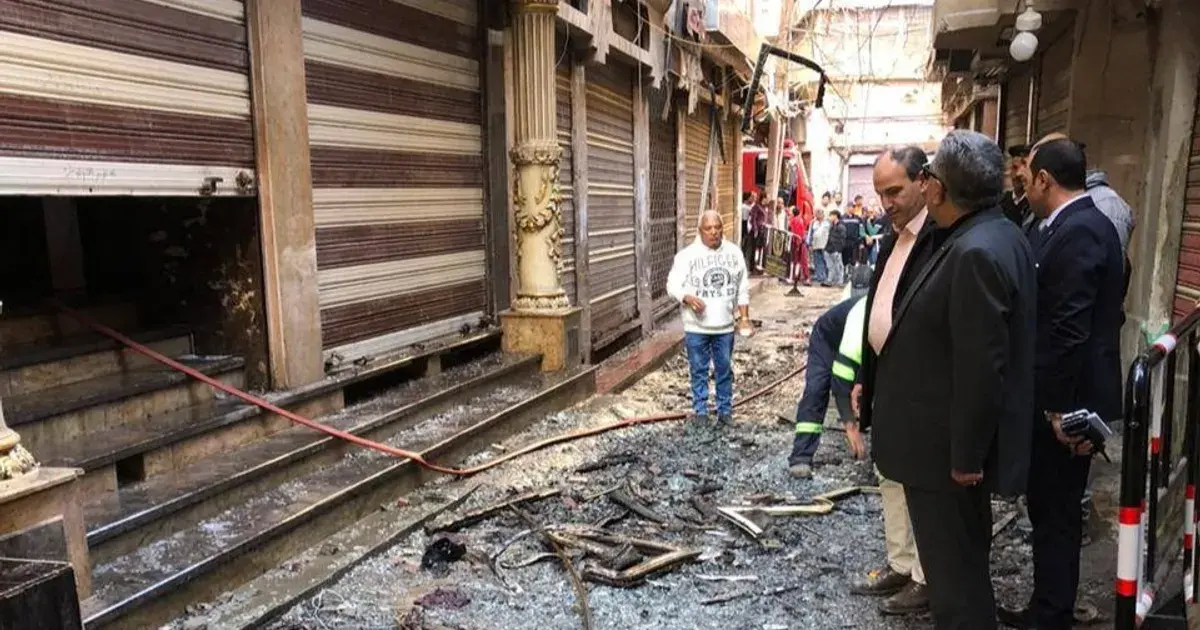 مصر.. ضحايا ومصابون في حريق معرض ملابس في المنصورة