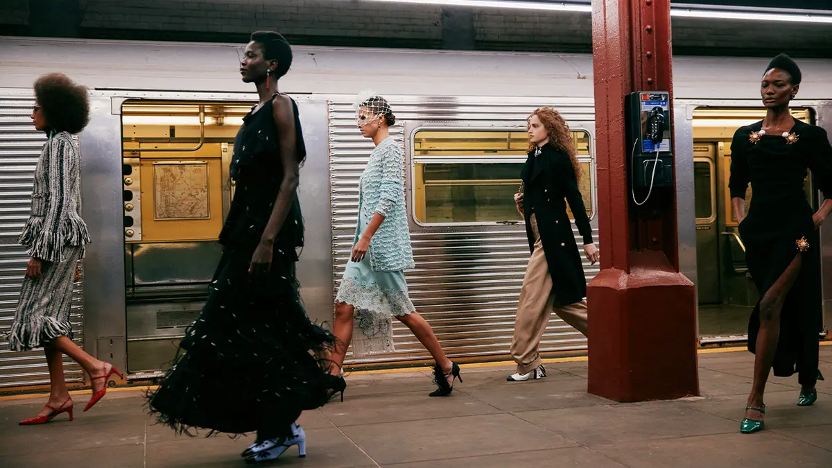Chanel Takes The Subway For A Most Cinematic Métiers d’Art Show