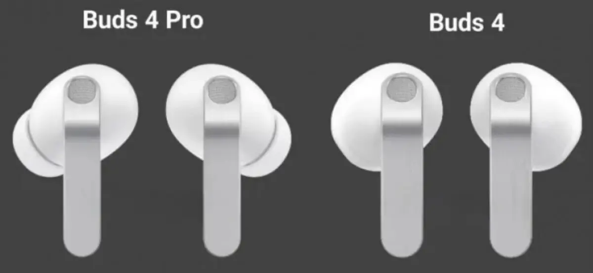 تسريب مواصفات بطارية سماعات Galaxy Buds4 Pro و Buds4