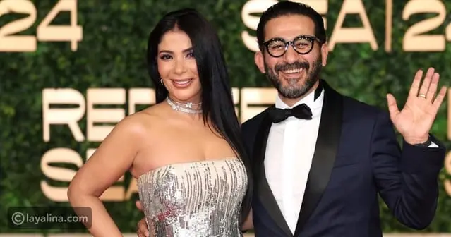 لحظة تكريمها.. كيف تحدثت منى زكي عن أحمد حلمي في المهرجان؟