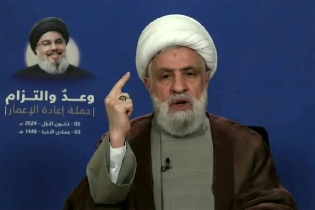 أمين عام "حزب الله" يعتبر تعيين مدني بلجنة الميكانيزم "سقطة" لحكومة لبنان