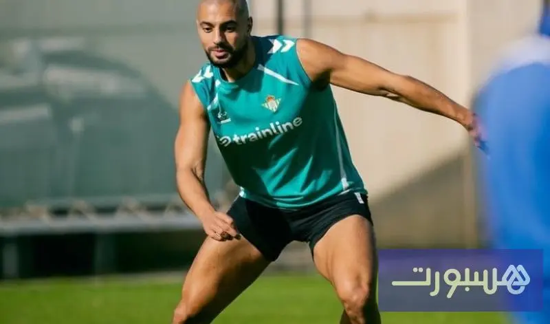 أمرابط يغيب عن مباراة برشلونة.. ومدربه: لم يتعاف بشكل كامل ولا نريد المغامرة به