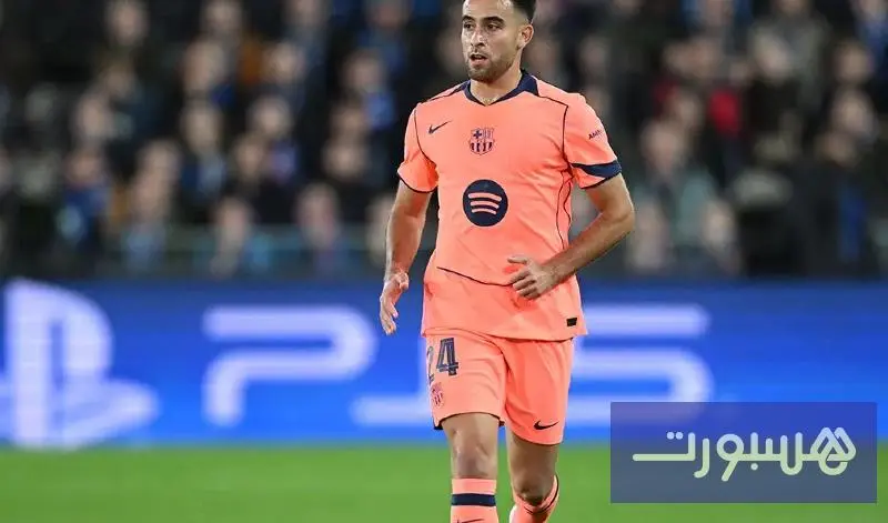 برشلونة يجدد عقد لاعبه إريك غارسيا