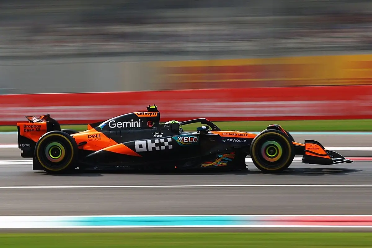 F1 Abu Dhabi GP: Lando Norris tops FP2 as Oscar Piastri finishes 11th