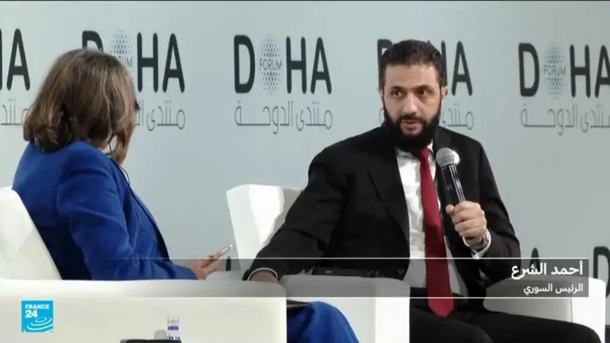 الشرع: سعي إسرائيل لإقامة منطقة عازلة في جنوب سوريا "يدخلنا في مكان خطر"