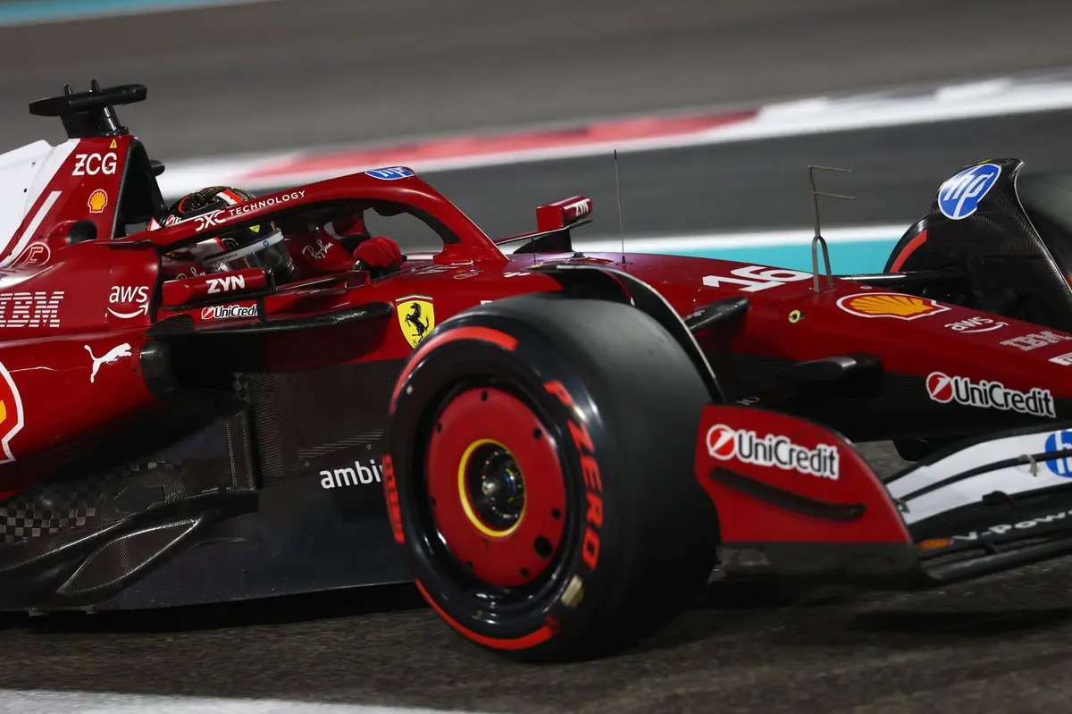 Charles Leclerc explains "difficult" Ferrari F1 car: It's "in the wall or through Q1"