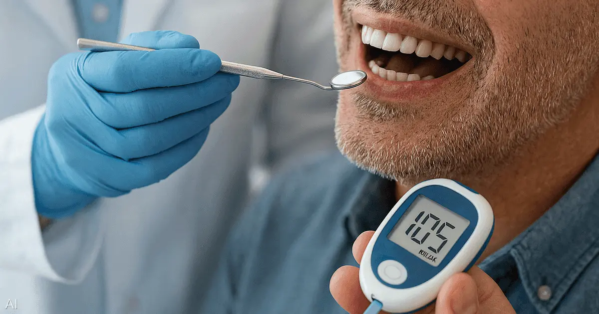 السكري وصحة الفم.. علاقة متبادلة