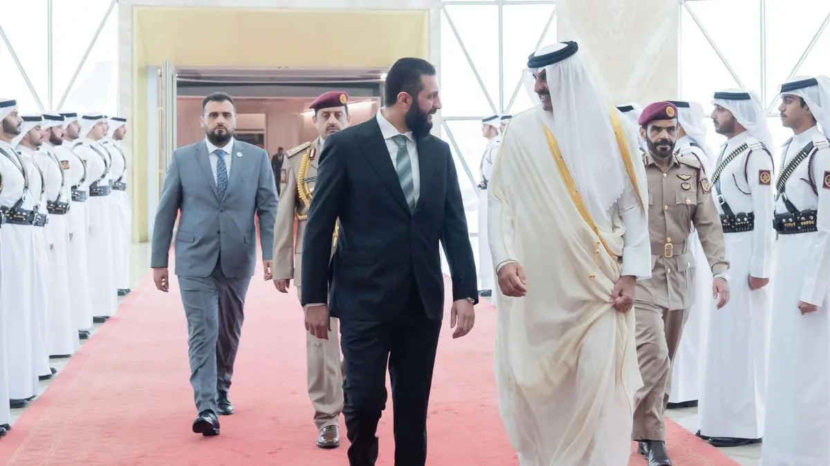 تقرير: زيارة الشرع للدوحة كانت أكثر من حضور منتدى