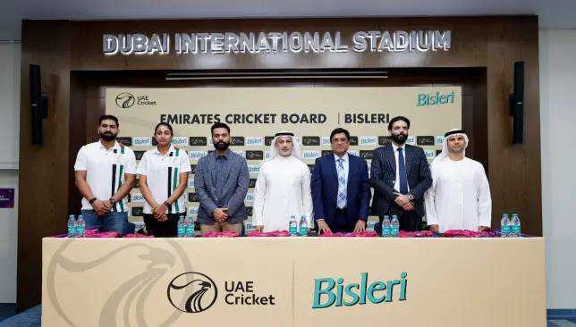 Emirates Cricket Board signs three-year strategic partnership with Bisleri