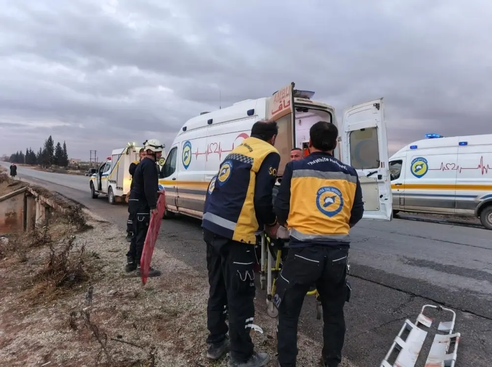 وفاة 3 شبان بحادث سير على طريق حلب - دمشق