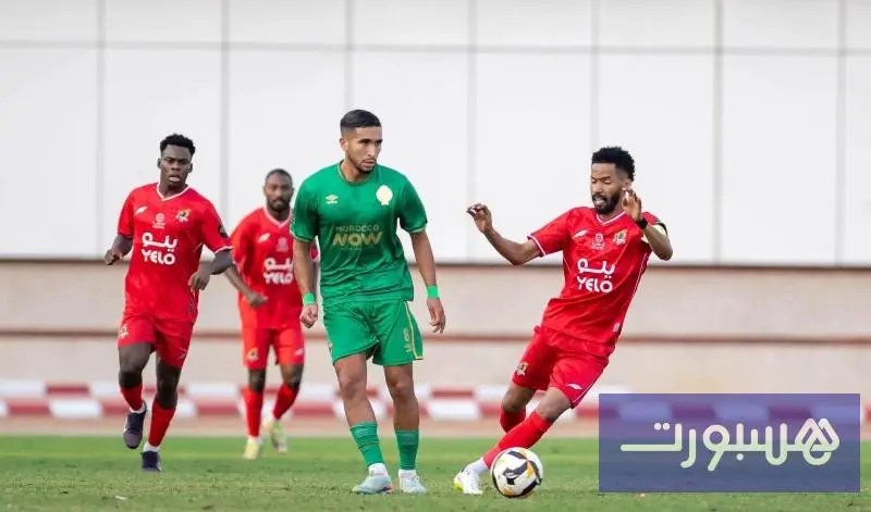 الرجاء ينهزم وديا أمام الوحدة السعودي