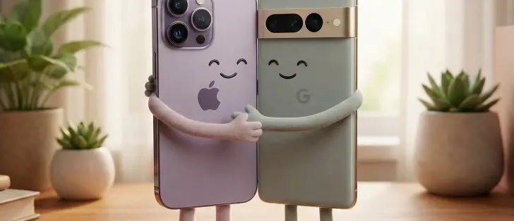 جوجل وأبل تتحالفان لتسهيل الانتقال بين نظاميهما بكل سلاسة