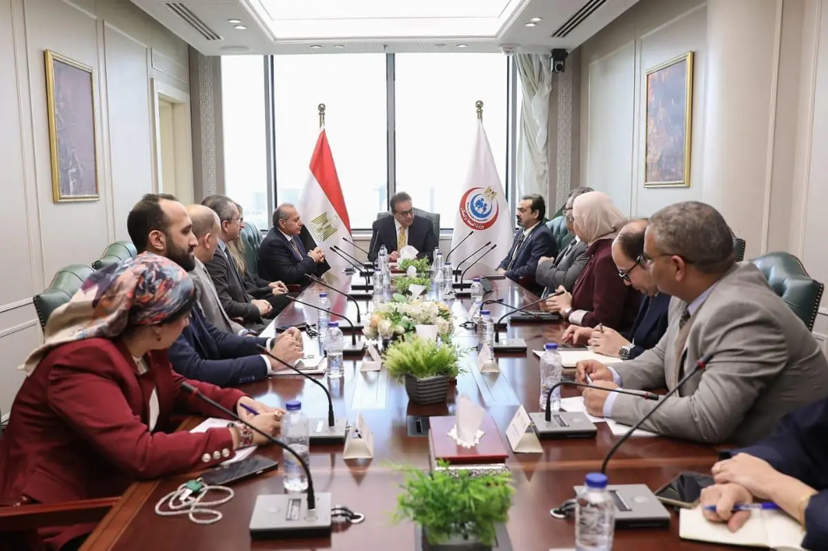 وزير الصحة يشهد توقيع بروتوكول تعاون بين وزارة الصحة وبنك مصر لدعم وتطوير عدد من المستشفيات