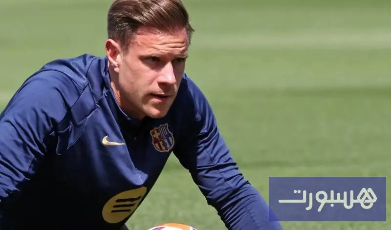 شتيغن يعود لقائمة برشلونة أمام فرانكفورت