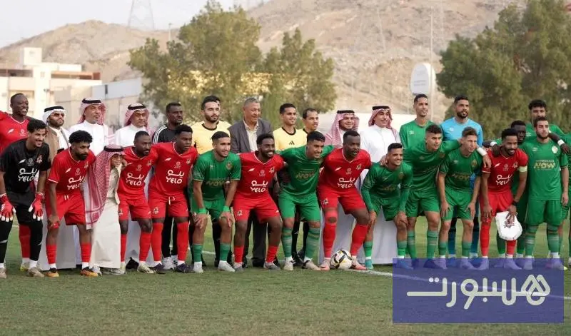 الرجاء يشكر الوحدة السعودي على الاستقبال