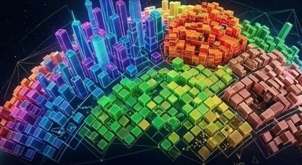 أول خريطة ثلاثية الأبعاد لكل مباني العالم