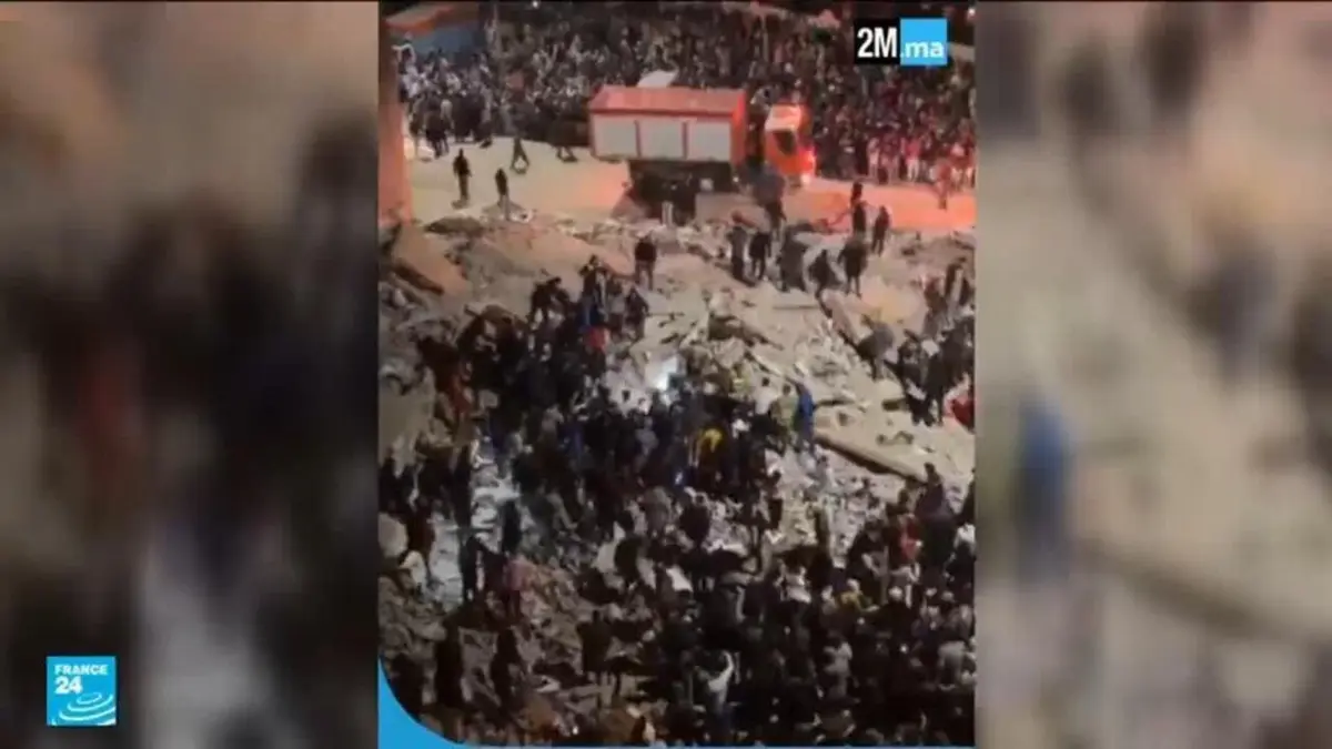 22 قتيلا في انهيار مبنيين في مدينة فاس المغربية