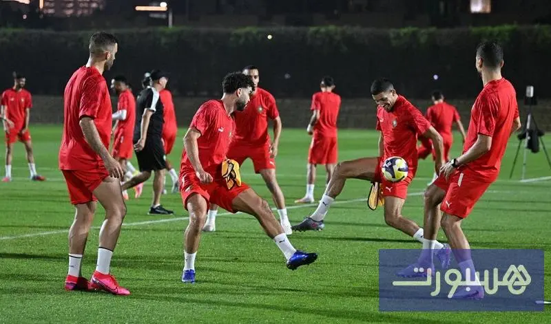 أملا في مواصلة التألق عربيا.. "الأسود" ينهون التحضيرات لمواجهة منتخب سوريا