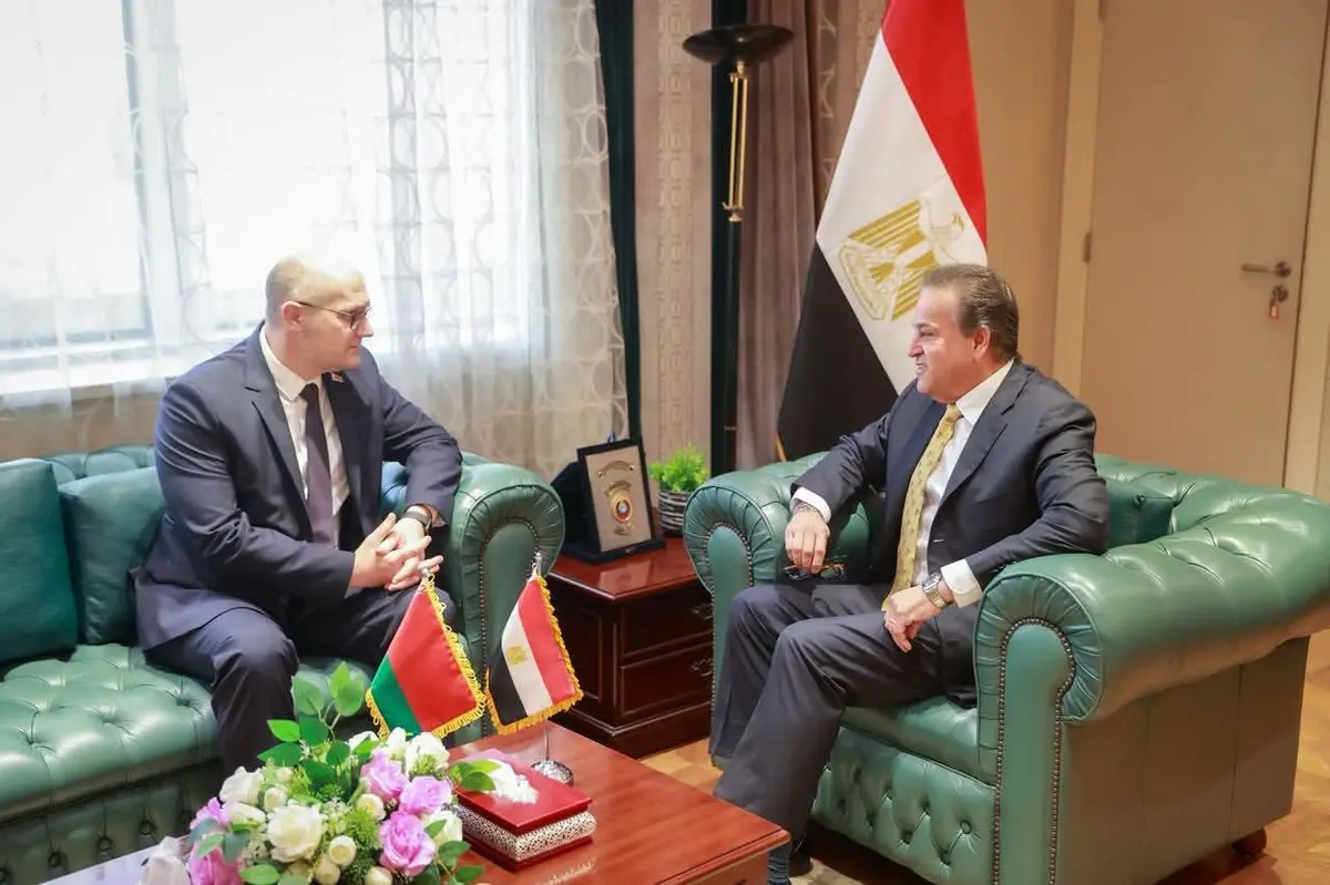 وزير الصحة يستقبل سفير بيلاروسيا لبحث تعزيز التعاون الصحي المشترك