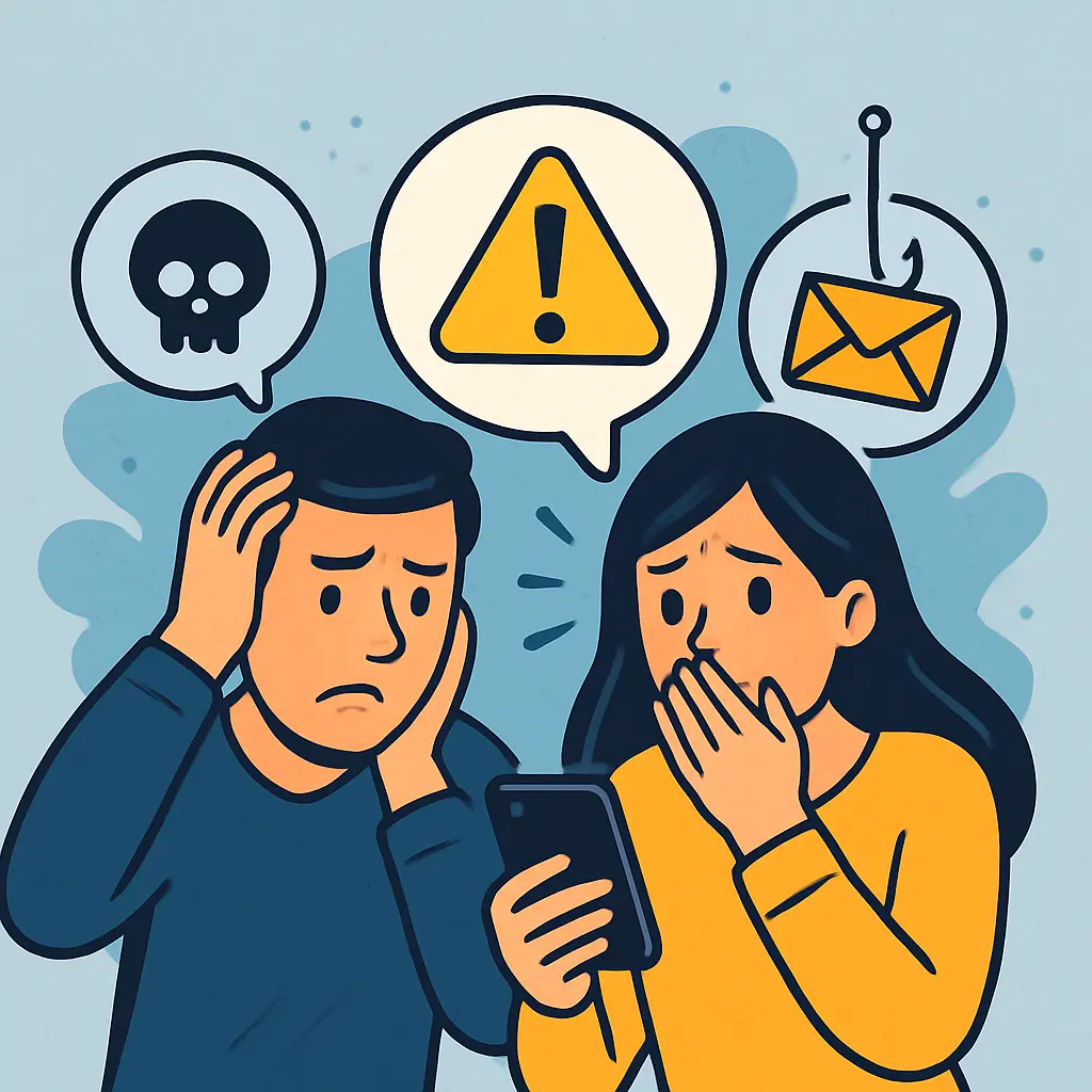 🔐كيف تحمي نفسك من الاحتيال الرقمي: 4 خطوات أساسية