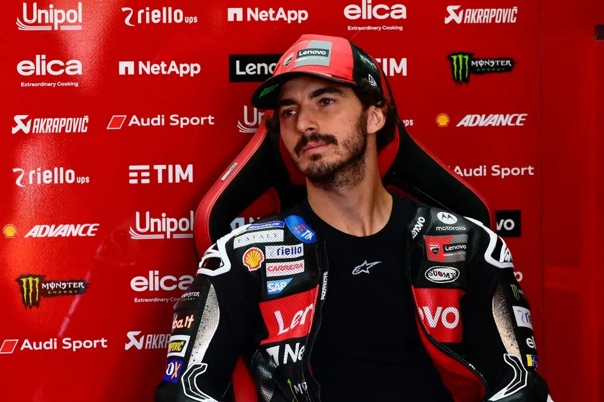 Francesco Bagnaia&rsquo;s slump &ldquo;all in his head&rdquo; amid Marc Marquez pressure, says veteran team boss
