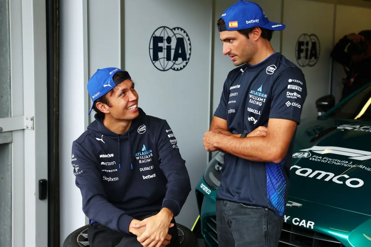 Alex Albon highlights Carlos Sainz pairing as key to Williams' F1 2025 success