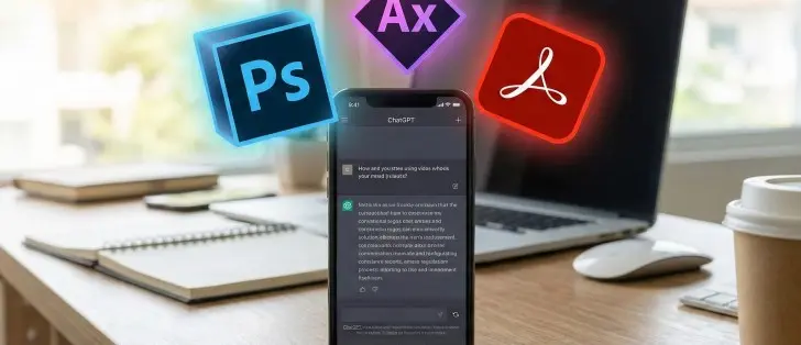 Adobe تتيح استخدام Photoshop وExpress وAcrobat مجانًا داخل ChatGPT