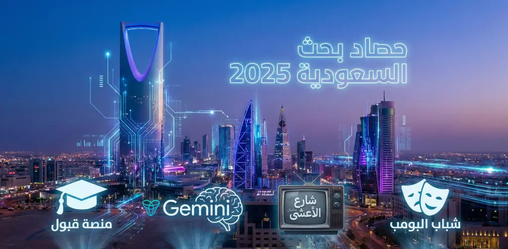 السعودية 2025 في مرآة جوجل