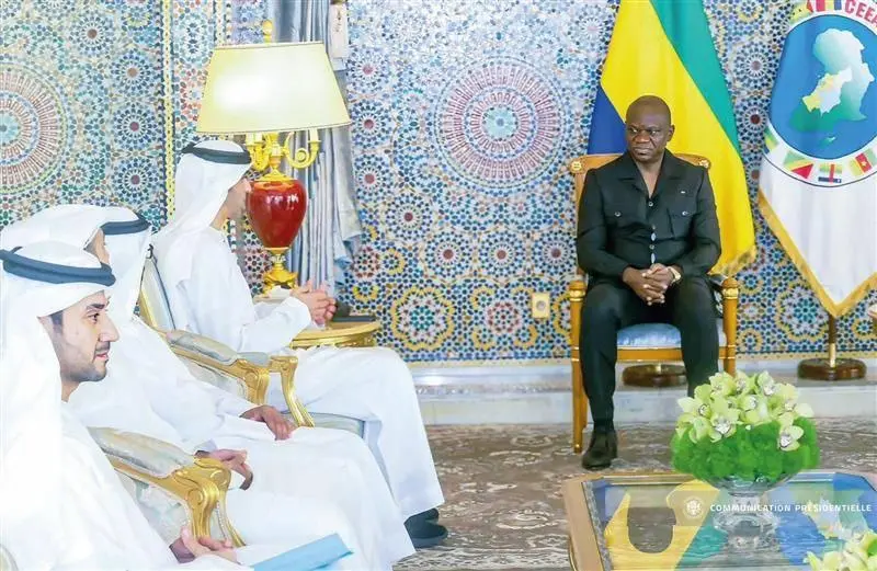 الإمارات والغابون تبحثان تعزيز العلاقات التجارية والاستثمارية
