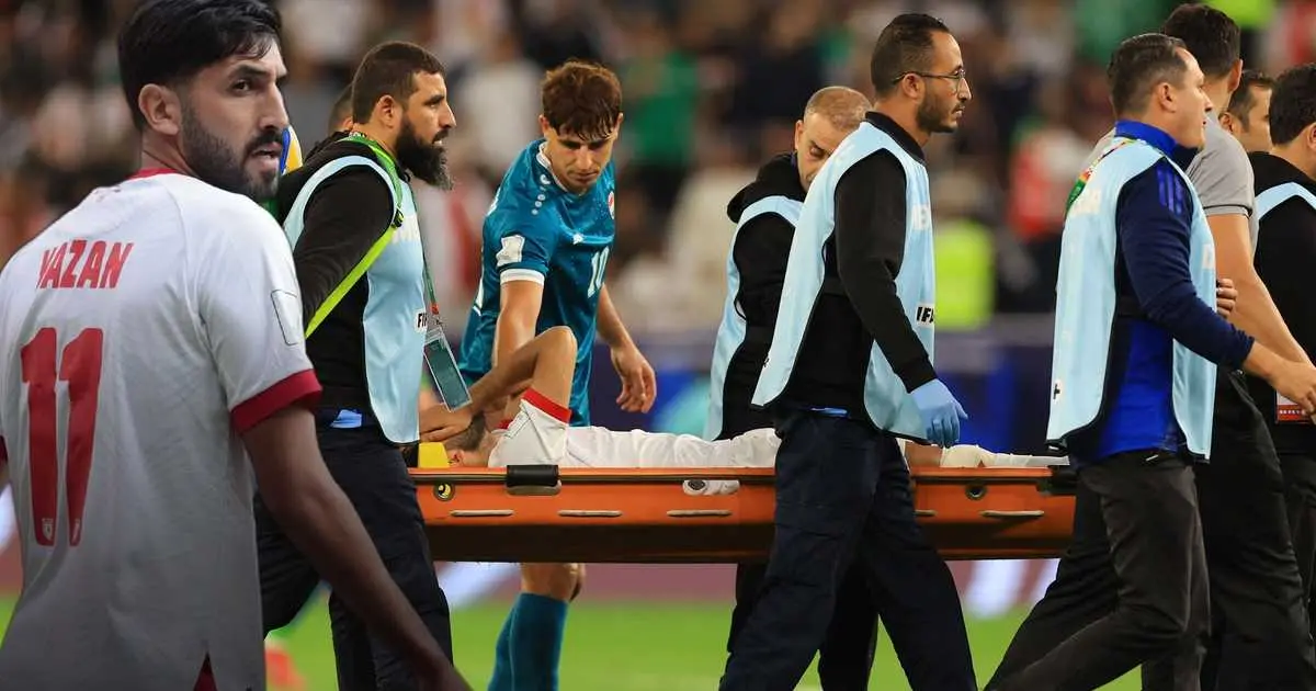 كشف طبيعة إصابة نجم منتخب الأردن يزن النعيمات