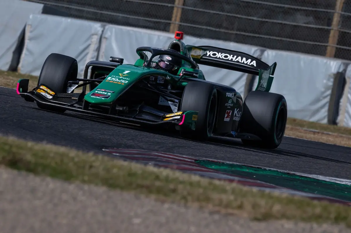 Ugo Ugochukwu tops Suzuka Super Formula test as Jack Doohan crashes three times