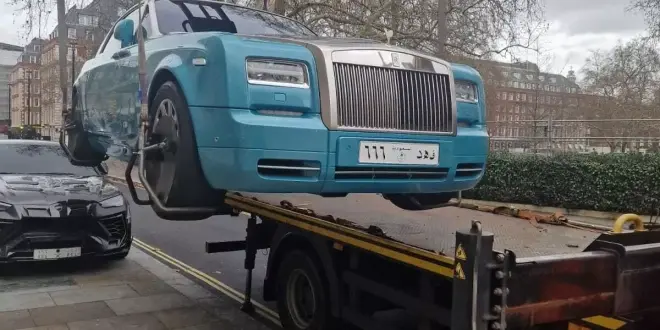 لندن تحجز سيارات خليجية فاخرة قرب فندق شانشري روزوود