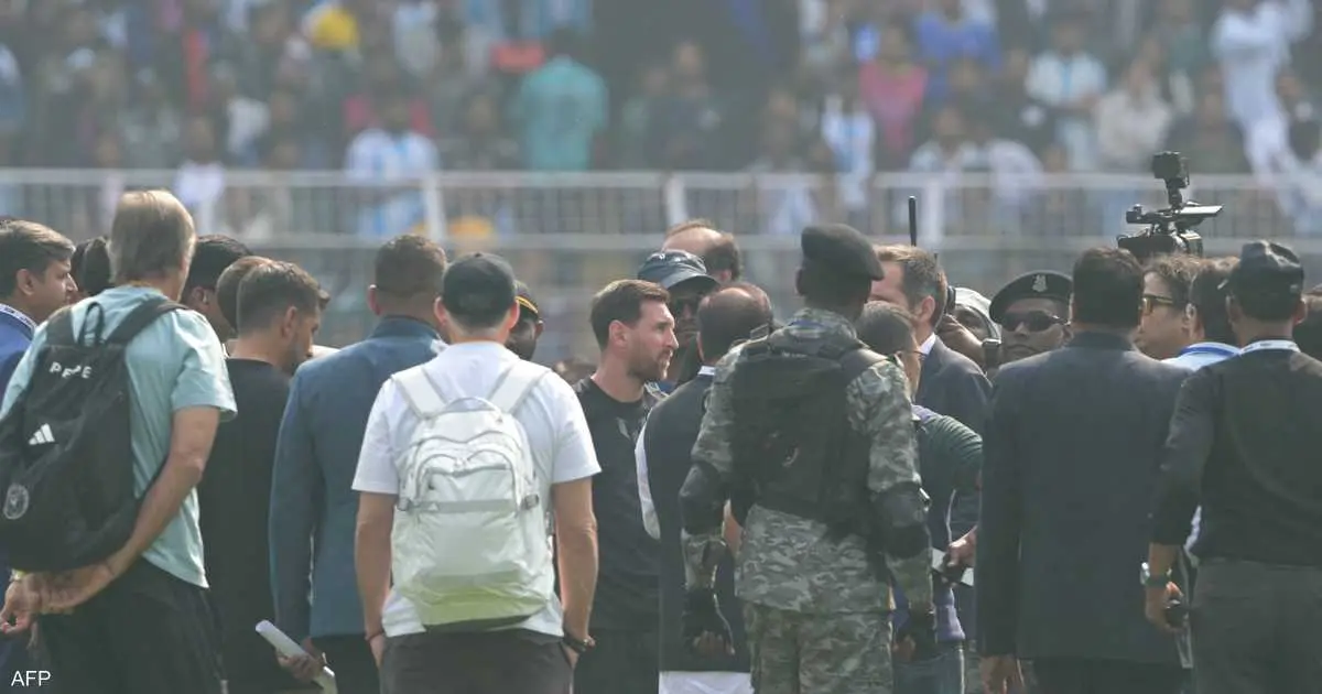 ميسي في الهند.. جولة تاريخية تتحول إلى كارثة وطنية وعنف